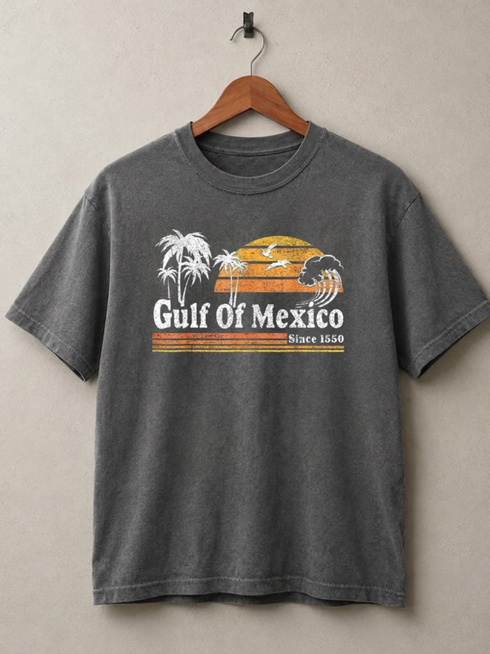 Gulf of Mexico Anti Gulf Of America Comfort Colors Graphic Tee
